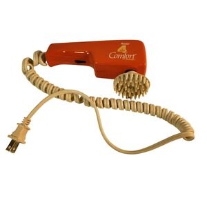 Vintage Wahl 4 Way Comfort Massager Handheld Electric‎ Orange